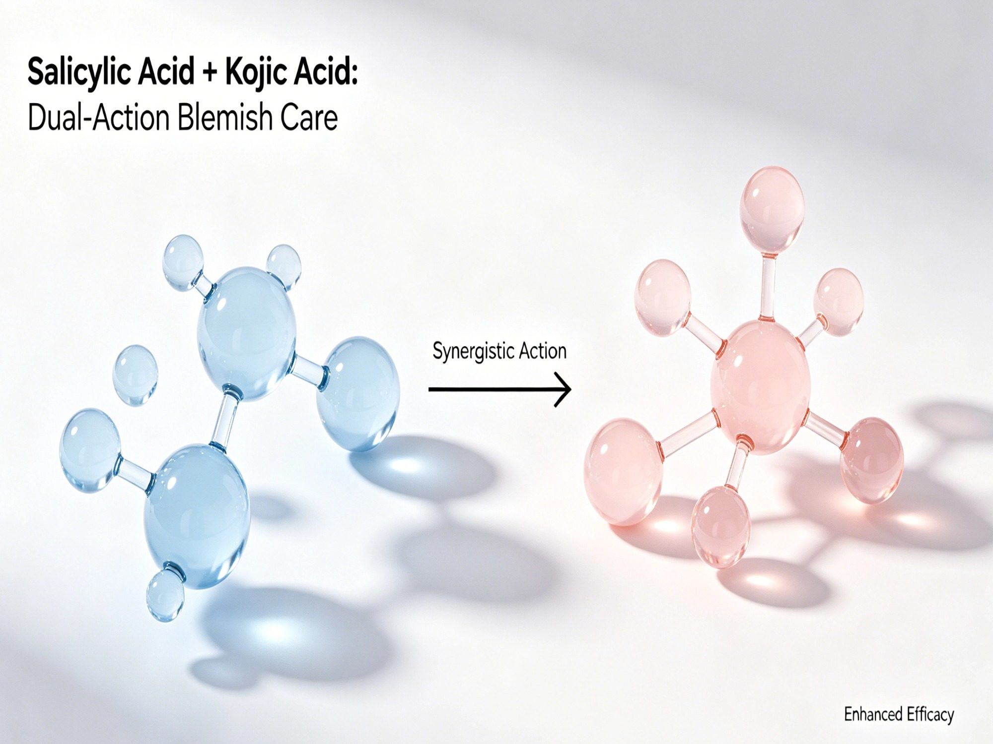 Acide salicylique + acide kojique : Soin double action anti-imperfections par un fabricant OEM expert en soins de la peau